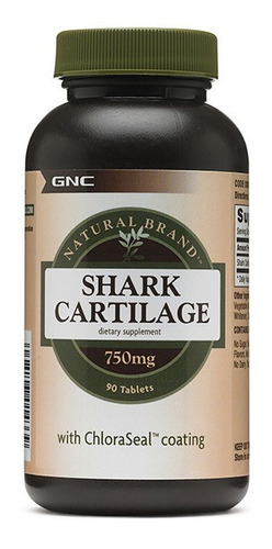 Gnc Shark Cartilage 90 Tablets  + Envio Gratis 