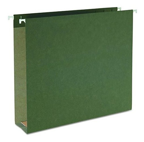 Imagen 2 de 6 de Smead 100% Reciclado Verde Fondo De La Caja Carta Tamaño 2