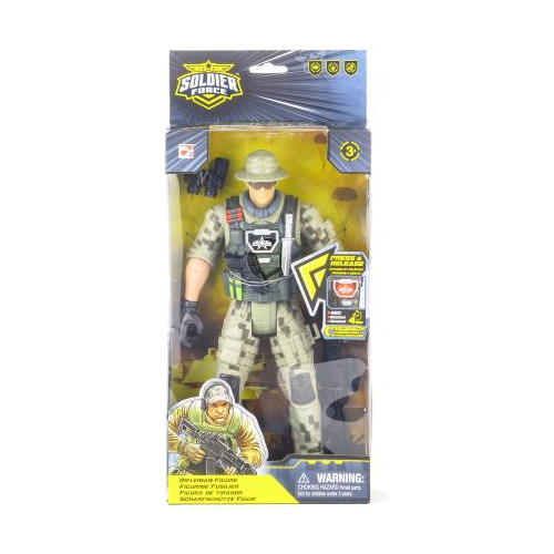 Figura De Acción Soldado Con Accesorios Force 30cm