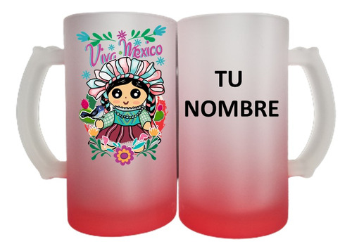 Tarro Personalizado Muñecos Mexicanos 10