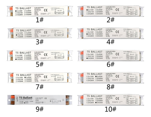 . (2 #mold) Lámparas Fluorescentes Balastro Electrónico