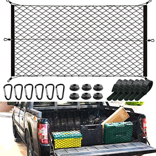 Red De Carga Cama De Camioneta Pickup De 50x18 Pulgadas...