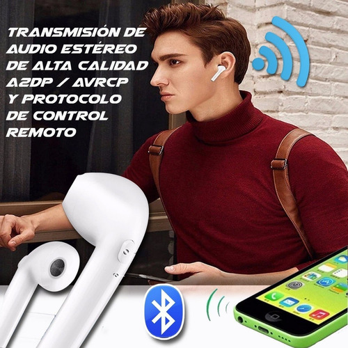 Auriculares Bluetooth In Ear Earpods AirPods Android iPhone