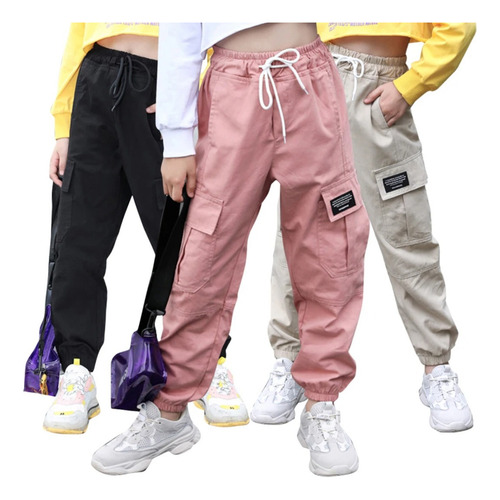 Jogger Cargo Para Niñas
