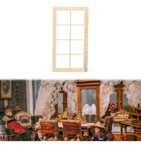 Nuevo Muñecas De Muñecas En Miniatura Muebles De Ventana En