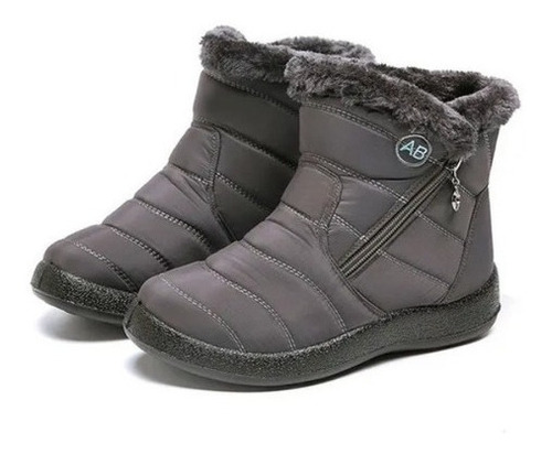 Bota Impermeable Con Forro De Piel Para Nieve Extrema