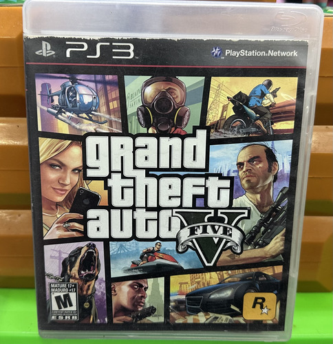 Grand Theft Auto V Gta Ps3 Físico (Reacondicionado)