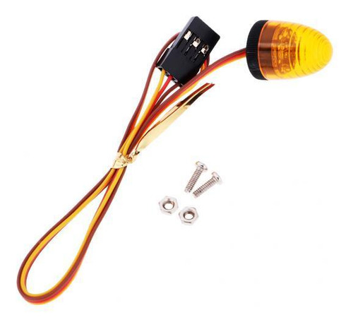 2xrc Coche Rock Crawler Modelo Accesorio Led Policía Luz