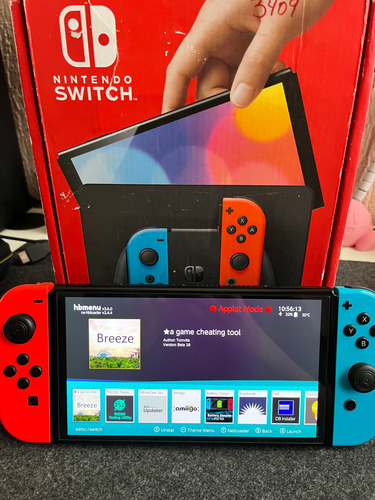 Nintendo Switch Oled Con Magia Con Micro Sd 128gb Negro (Usado)