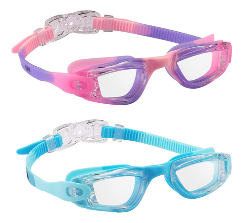 Gafas De Natación Unisex Aegend Azul Y Púrpura X2u