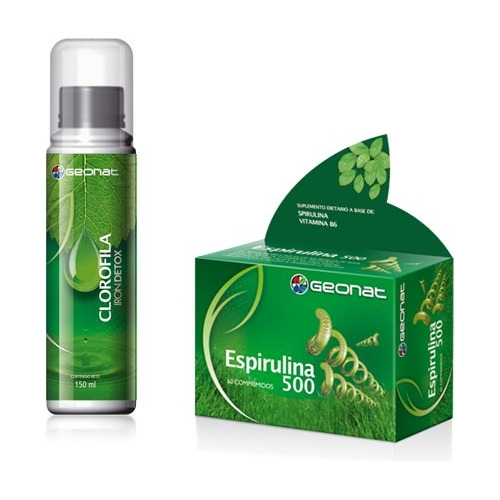 Poweza Duo Pack Clorofila + Espirulina, Naturaleza Divina.