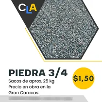 Comprar Bolsa De Piedra Picada 3\u002F4 Para Construccion