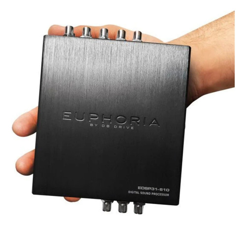 Procesador Dsp Euphoria Db Drive Edsp31-610 10ch 31 Bandas Color Negro