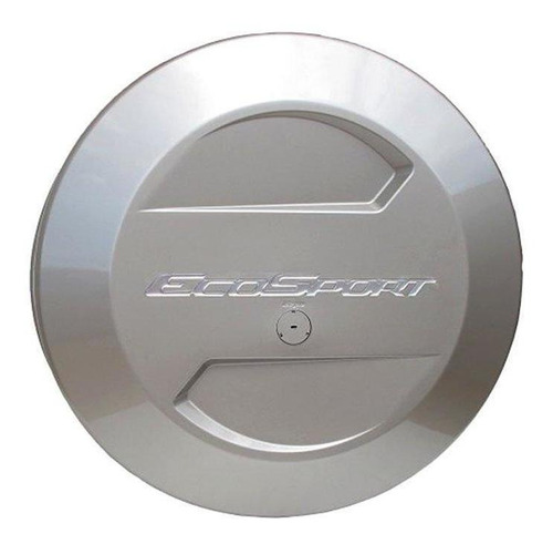 Imagem 1 de 1 de Capa De Estepe Rígida Ecosport 13/ Step Box Prata Riviera