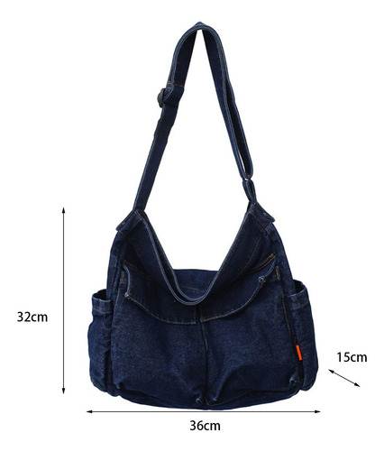 Bolso Multifunción Para Hombre Y Mujer, Bolso Azul Oscuro