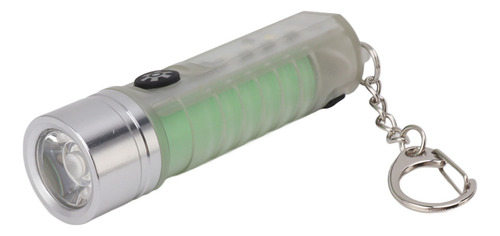 Linterna De Llavero Pequeña Blanca Usb Tipo C