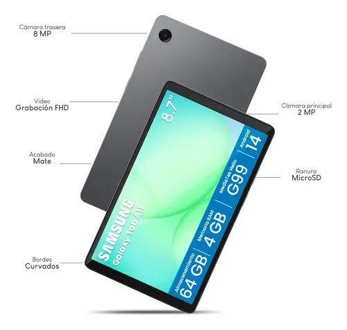 Tablet Samsung Galaxy Tab A11 64 GB 4 GB 8,7