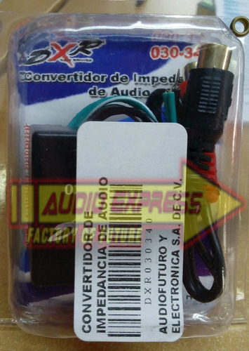 Convertidor De Impedancia De Audio Dxr030340