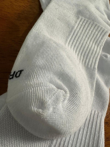 Calceta Corta Blanca 3 Pares 100% Algodón /n/i/k/e/ Adulto Blanco Liso U