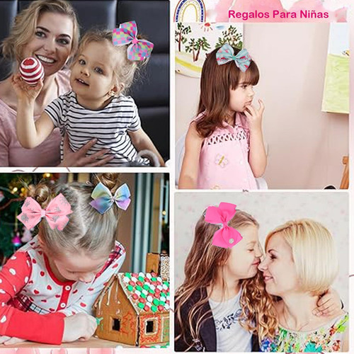 B- 30 Lazos Para El Pelo Para Niñas,clips,navidad Regalo