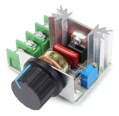 Regulador Voltaje. Dimer 220v Max 2000w Control De Temperat