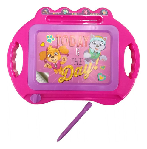 Pizarron Magico Magnetico Tablero Dibujo Borrable Para Niños Color Rosa