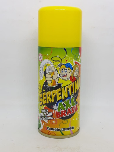 Imagem 5 de 7 de 14 Serpentina Spray Axe Brasil - Cada Unidade Sai 9,49