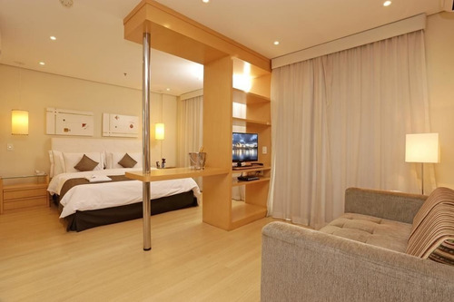 Imagem 1 de 10 de Flat Na Bela Vista, Prox Ao Hospital Sírio-libanês, Fácil Acesso A Paulista E Av 9 De Julho - Sf30117