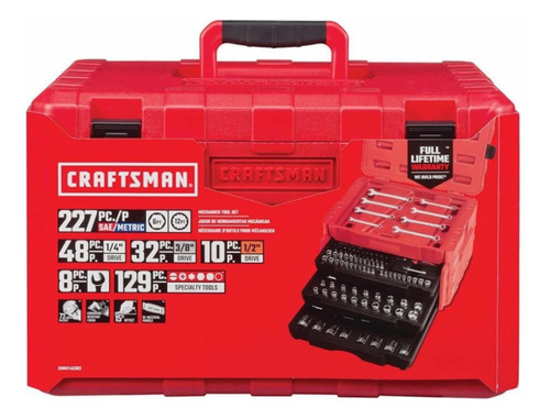 Juego De Herramientas Mecanica 227 Pz Craftsman