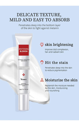 Fy Crema Antipecas, Blanqueadora Y Rejuvenecedora De La Piel