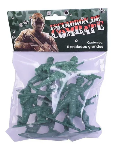 Juego De Combate Soldados De Plástico Miluplast