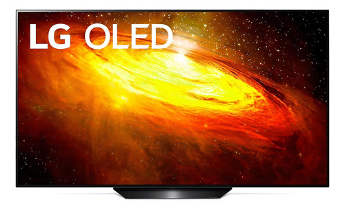 Smart TV de 55" LG AI ThinQ OLED55BX 4K color gris oscuro