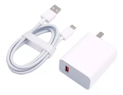 Cargador Xiaomi 33w Super Carga Original Blanco