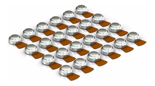 Imagen 3 de 5 de Pilas Rayovac Nº312 Audifonos Blister L312 Marron Extra Adv