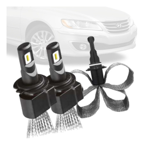Imagem 1 de 6 de Par Lampada Led Flex Alto H1 Familia Hyundai