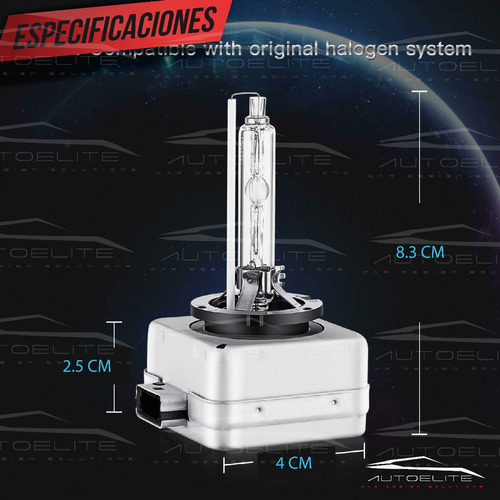 Imagen 4 de 9 de Pieza Foco Xenón Brilliantek D3s D3r 6000k Audi Bmw Mercede