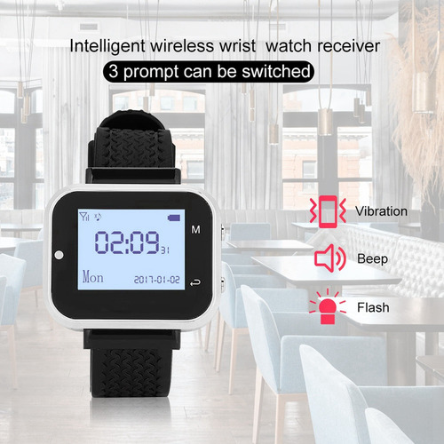 Para 5 Botones De Llamada Y 1 Reloj De Pulsera Con Localizad