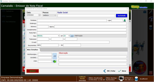 Imagem 6 de 8 de Software Comercial, Emissor De Nota Fiscal Eletrônica (nf-e)