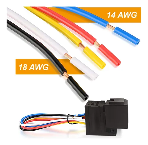Mgi Speedware Relés Automotrices De 12 V Spdt De 40 Amperi.