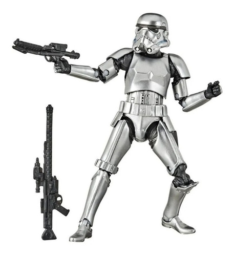 Stormtrooper Carbonized 6 Pulgadas Star Wars Black Series