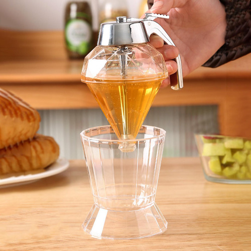 3 Bote De Miel Con Soporte, Utensilio De Cocina De 180 Ml,
