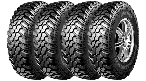 Set 4 Neumatico 33x12.50r15 Wanli M105 Mt 108q 10pr