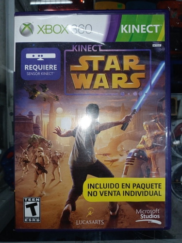 Kinect Star Wars Xbox 360 (físico) Original 