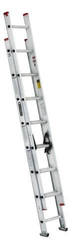 Escalera de aluminio recta Cuprum 494-16N plateado