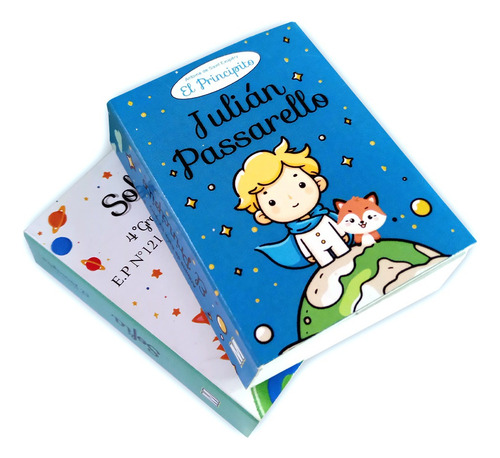 Souvenirs Combo Personalizados Regalos Originales Cumpleaños Minilibros + Valijitas Pack X10 Unidades