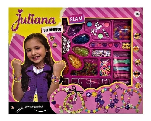 Set De Bijou Glam Juliana Para Hacer Pulseras