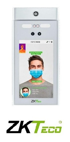 Imagen 3 de 10 de Control De Accesos C/reconoc Facial Imagenes Termicas Zkteco