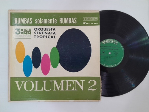 0938 Vinilo Orq Serenata Tropical Rumbas Solo Rumbas Vol 2