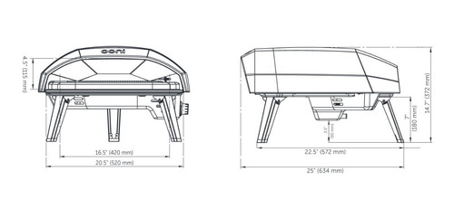 Ooni Koda 16 / Horno De Gas Lp / Portátil (18kg)