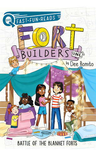 Battle Of The Blanket Forts: Fort Builders Inc. 3, De Romito, Dee. Editorial Aladdin, Tapa Blanda En Inglés